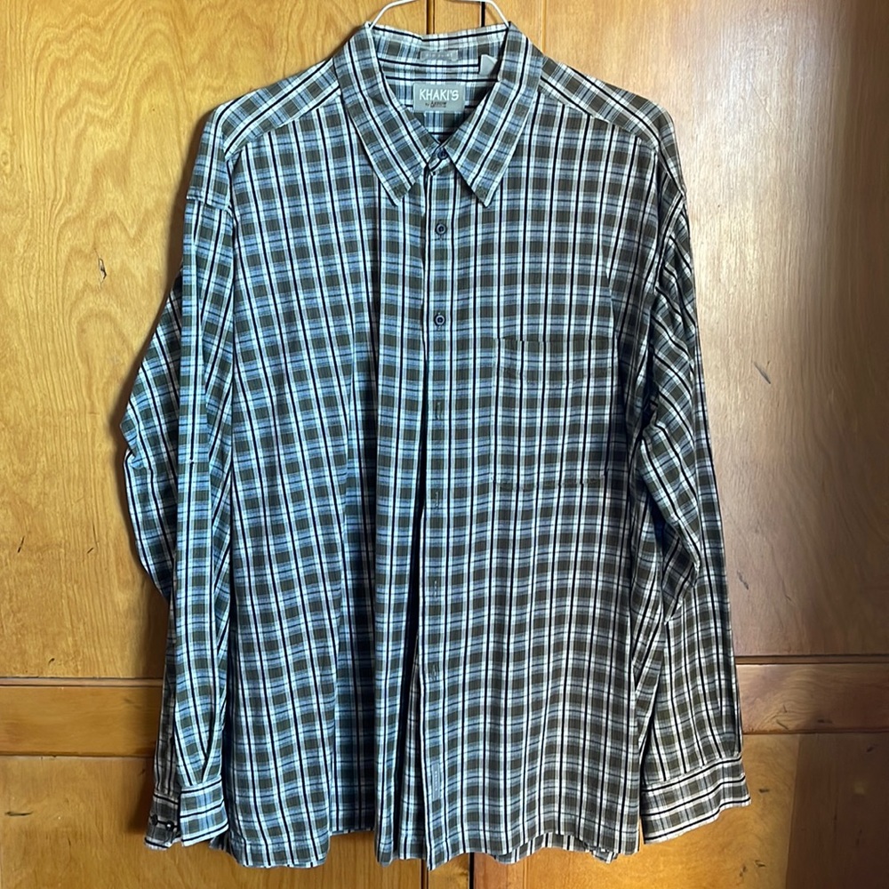 Arrow Khaki’s mens long sleeve button down XL
